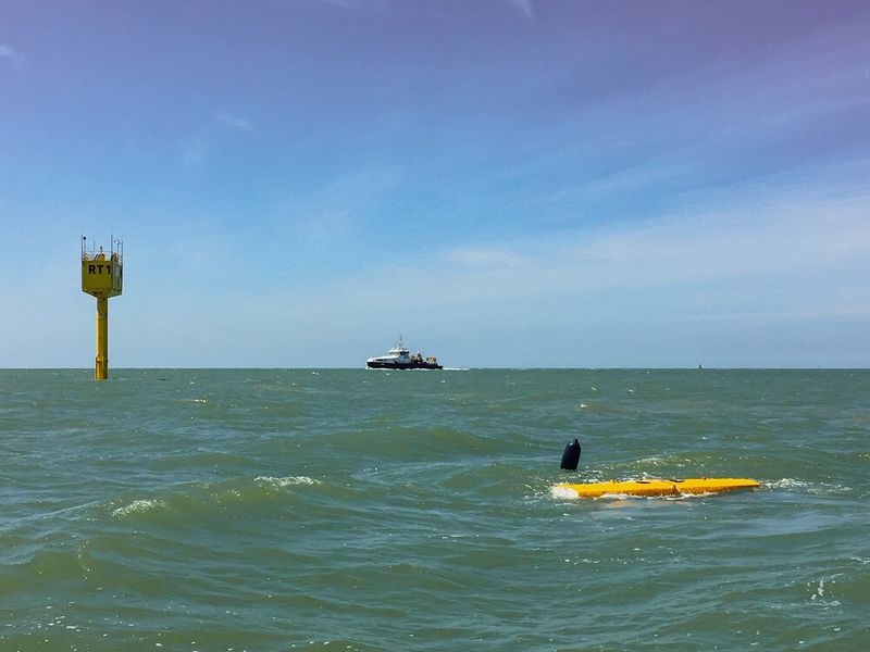 Seit Mitte September ist in der belgischen Nordsee vor Ostende der Prototyp im Versuchsbetrieb.  (Nemos)