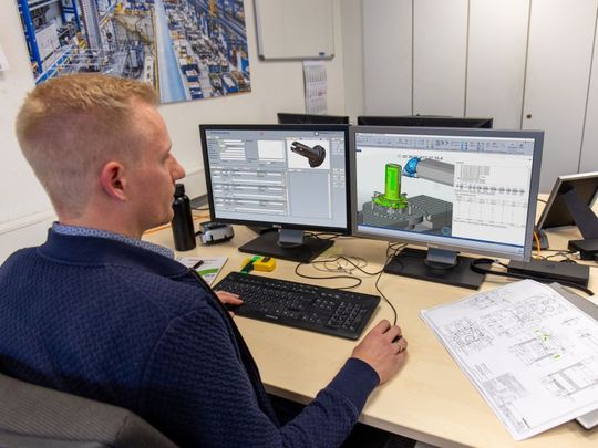 Dank FactoryDirector VM und ToolDirector VM ist stets dokumentiert, mit welchen Programmen und Werkzeugen beziehungsweise Betriebsmitteln gearbeitet wurde.(Bild:  Coscom Computer GmbH)