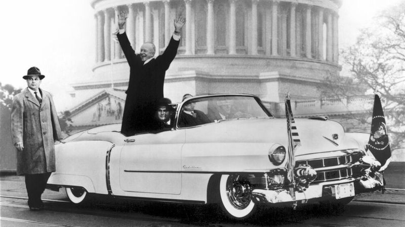 Die US-Präsidenten, wie zum Beispiel Eisenhower, fahren Cadillac. (Cadillac)