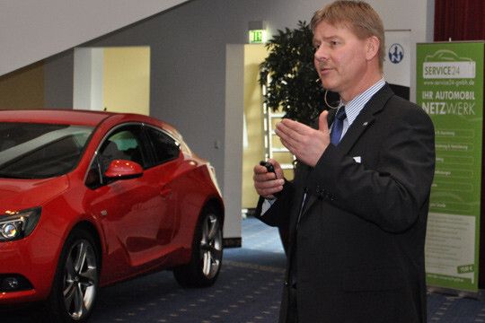 Opel-Aftersalesmanager Bernhard Plesker: „2011 war im Teile- und Zubehörbereich ein Rekordjahr.“  (Foto: Rehberg)