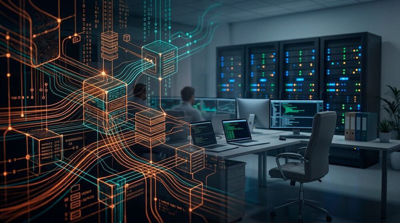 Das Objektspeichersystem RustFS positioniert sich als S3-kompatible Alternative zu MinIO und Ceph.(Bild:  Gemini / KI-generiert)
