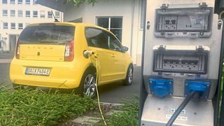 Skoda hat mit dem Citigo-E ein E-Auto in konventionellem Kleid auf dem Markt. Die Nachfrage ist hoch, die Verfügbarkeit schlecht. (Bild: Grimm/»kfz-betrieb«)