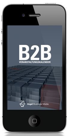 Startscreen der B2B-App (Archiv: Vogel Business Media)