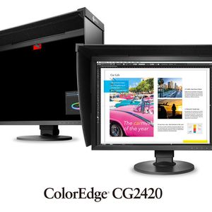 Das hardware-kalibrierte IPS-Panel im CG2420 ist mit einem integrierten Kalibrierungssensor ausgestattet, der automatisch für eine gleichbleibende Farbdarstellung sorgt.