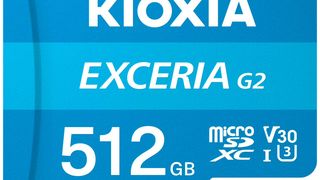Die neue microSD-Speicherkartenserie Exceria G2 von Kioxia wurde für Langzeitvideoaufnahmen in 4K konzipiert. (Bild: KIOXIA)