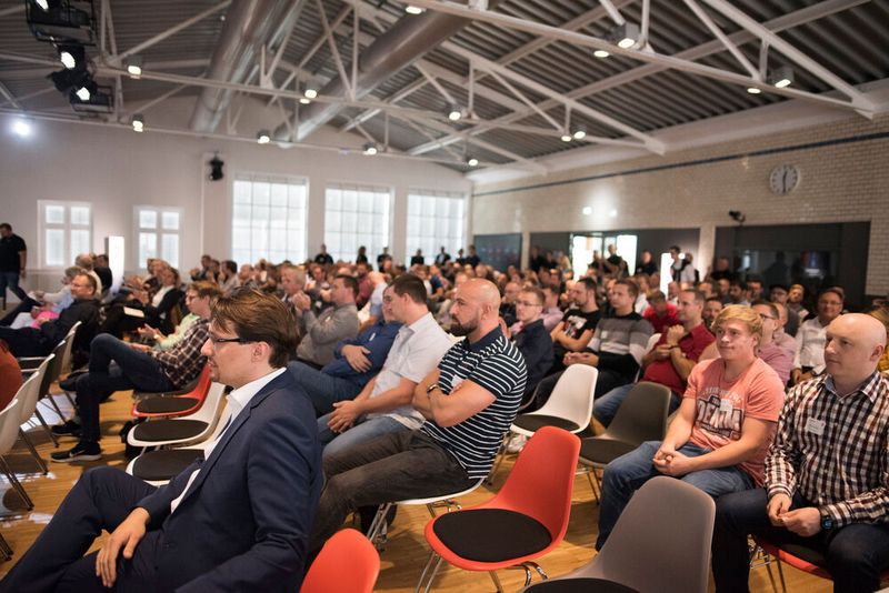 Mehr als 180 Gäste begrüßte G DATA in der Eventhalle zum 2. Tech Day. (Alexandra Roth / fotoagentur-roth)