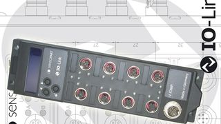 Das Mastermodul V IOMP ist eine dezentrale Lösung mit acht Steckplätzen zum Anschluss von IO-Link- oder binären Sensoren. (Archiv: Vogel Business Media)