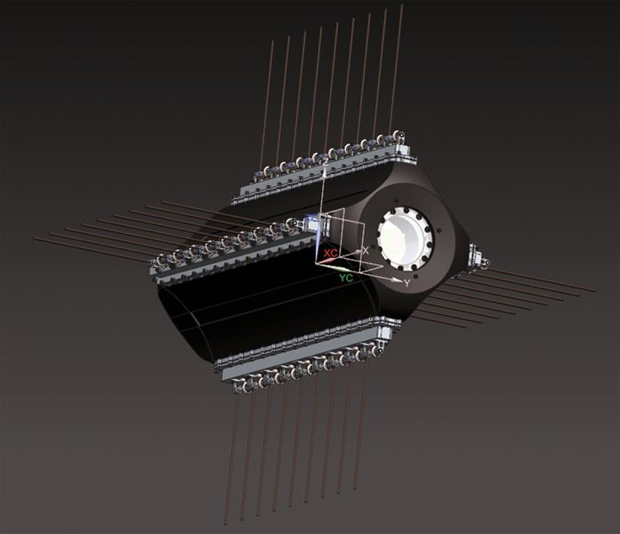 Unterwasserroboter «Sepios»: Das Gesamtsystem mit Aussenhülle. (Bild: Kubo)