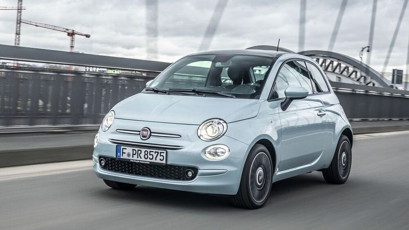 Sieger Kategorie Minis: Fiat 500 Mildhybrid; relativer Werterhalt: 53 Prozent. (Bild: Fiat)
