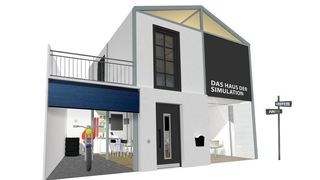 Mit dem Haus der Simulation zeigt Cadfem in Hannover, wie ganz alltägliche Dinge mithilfe von Simulation optimiert werden.  (Cadfem)