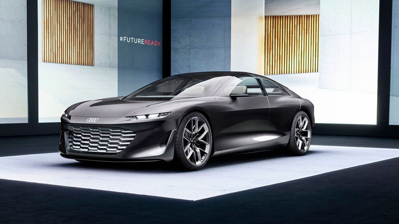 Audis Grandsphere Concept ist der goldene Fisch im großen IAA-Teich. (Bild: Audi)