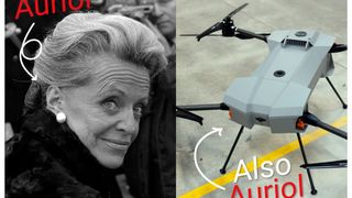 Was haben die Dame und die Drohne gemeinsam? Richtig! Den Namen. Jacqueline Auriol war eine begnadete Fliegerin und die Drohne ist es auch, so Third Element Aviation. Nicht zuletzt fußt auf dem smarten Flugsystem nun der erste offizielle Lieferservice per Drohne in Lüdenscheid. (Bild: Third Element Aviation)