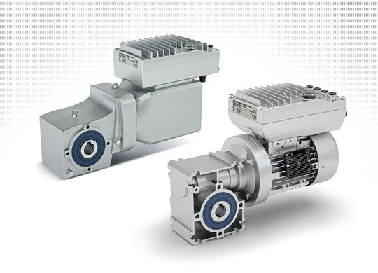 Der „NORDAC ON“ von Nord ist mit Asynchronmotoren kombinierbar, der „NORDAC ON+“ mit dem hocheffizienten Synchronmotor „IE5+“ dieses Anbieters.(Bild:  Getriebebau Nord)