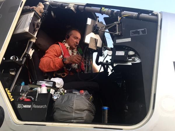Flug 8 Nagoya - Kalaeloa, Hawaii (USA): Impressionen (Bild; Solar Impulse)