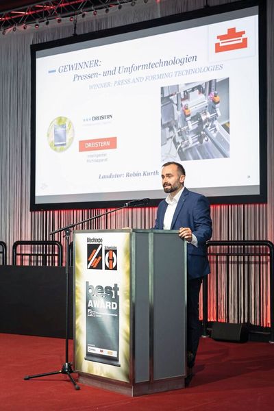 Impressionen der Verleihung des „best Award“ 2025 am ersten Messetag. (Bild: Jürgen Biniasch)