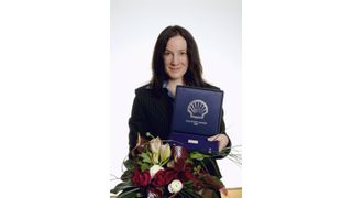 Dr. Marie Schröter hat Nano-Katalysatoren für die Produktion von Methanol entwickelt.  (Bild: RUB)