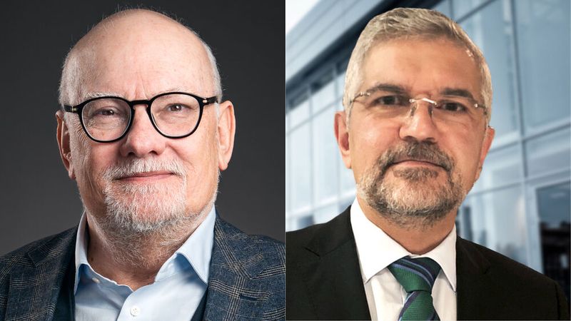 Oliver Wimmers (l.) hat Auktion & Markt verlassen. Sein Nachfolger ist Peter Lindner (r.).(Bild:  Auktion & Markt)