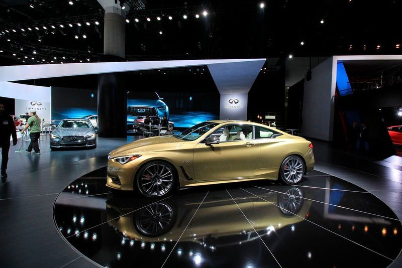 Schön anzusehen ist außerdem der Infiniti Q60. (Pressinform)