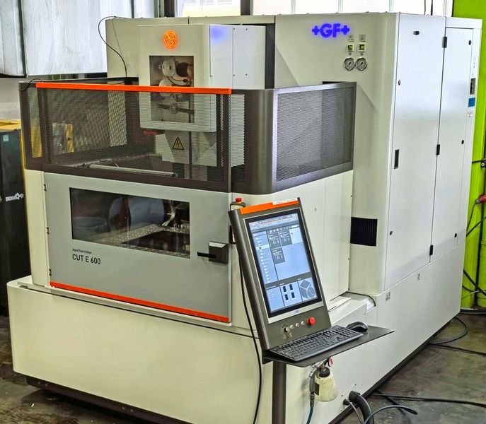 Die Drahterodiermaschine Cut E 600 eignet sich für die Durchführung einer grossen Bandbreite unterschiedlichster Jobs. (Bild: Klaus Vollrath)