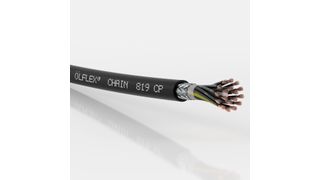 Die Ölflex Chain 819 P und Ölflex Chain 819 CP erreichen aufgrund einer neuartigen Lapp-PU-Spezialmischung PUR-ähnliche Materialeigenschaften. (Lapp)