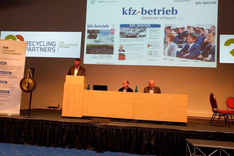 »kfz-betrieb«-Chefredakteur Wolfgang Michel war im letzten Jahr mit einem Vortrag vertreten. (Andrea Müller/Kaputt GmbH)