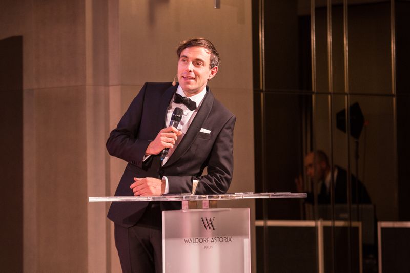 Prof. Marco Gercke unterhielt mit seiner Dinner Speech. (Bild: Vogel IT-Akademie)