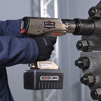 Optimal für den P003286 ausgelegt sind die Schrauber der LiON GUN X Serie und der LST.  (Bild: Hytorc)