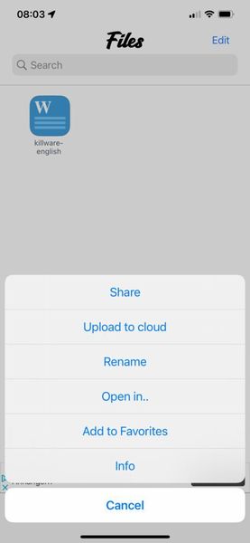 Dateimanager ermöglicht das Verwalten und Bearbeiten hochgeladener Dateien. (Joos)