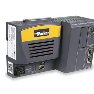 Der neue Programmable Automation Controller PAC 320 verbindet eine speicherprogrammierbare Steuerung (SPS) mit einer Visualisierung und Motion Control.