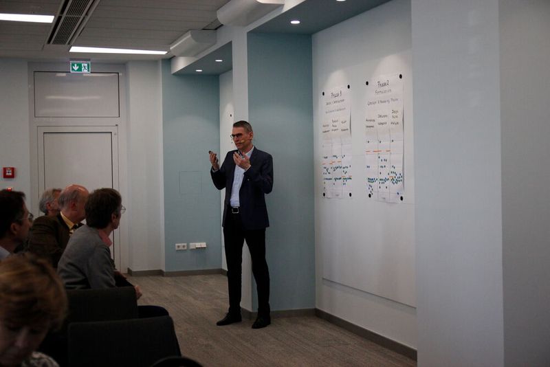 Im Workshop von Andreas Rollmann, Business Development Manager Medical Devices bei Siemens Digital Industries Software, konnten die Teilnehmer aktiv werden.  (Bild: Devicemed/K. Breunig)