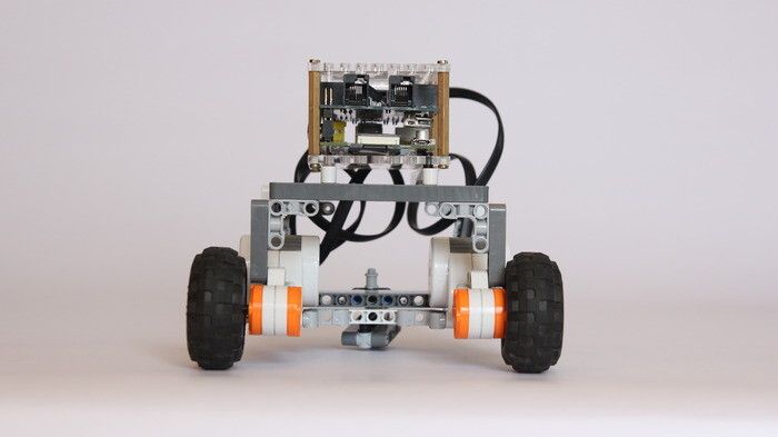 BrickPi-Roboter: als Rover (Bild: Dexter Industries)