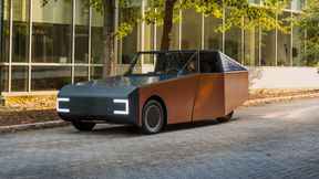 Das Solar-Coupé Luminetta dürfte in Sachen Nachhaltigkeit weit vorne mitfahren. Optisch hat das Konzept Luft nach oben. (Bild: BMW/Clemson University)