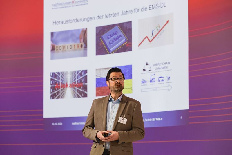 Der EMS-Tag 2024 in Würzburg bringt die Branche an einen Tisch, an dem Ideen und Lösungsansätze für Multikrisen diskutiert werden. (Bild: Stefan Bausewein)