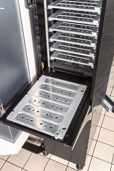 Das Multi-Palettensystem «WM MPSMill» reduziert den Bedarf an manuellen Eingriffen um ein Vielfaches. (Bild: Walter Meier (Fertigungslösungen))