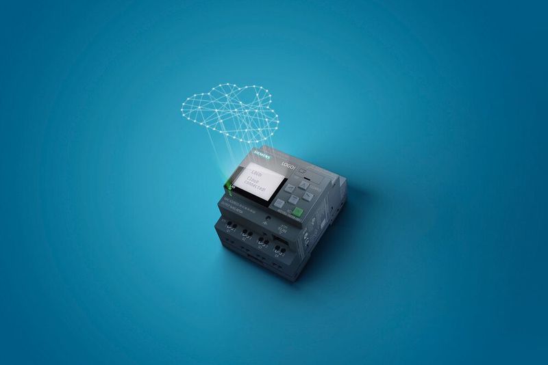 Auf der Hannover Messe stellt Siemens die neue Version der Logikmodul-Reihe Logo! vor, die über eine direkte Cloudanbindung verfügt. Ab Herbst 2020 soll die Version 8.3 verfügbar sein. (Siemens)