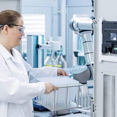 Laborrobotik von Metrohm (Bild: Metrohm)