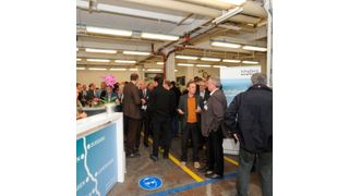 An der Eröffnungsfeier des neuen Standorts nahmen etwa 45 Kunden von Infraserv Knapsack teil. (Bild: Infraserv Knapsack)