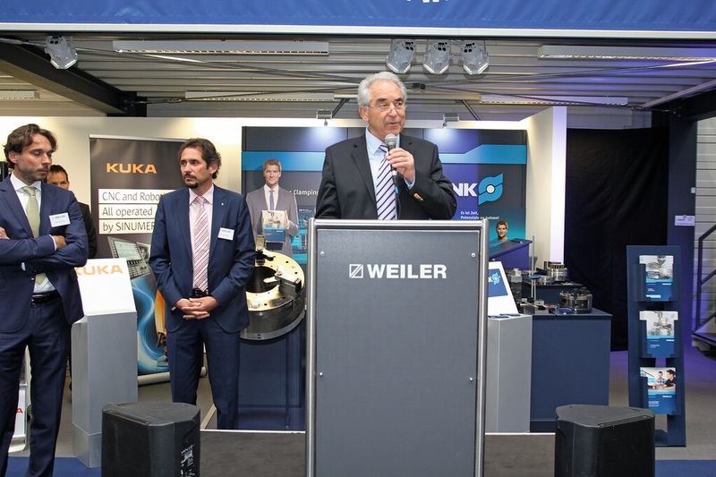 Unter dem Motto „Mehr Wert – mehr Wissen – mehr Weiler“ lud der Maschinenbauer Weiler am 24. und 25. Juni zu seinen Industrie- und Ausbildungstagen. (Bild: Sonnenberg)