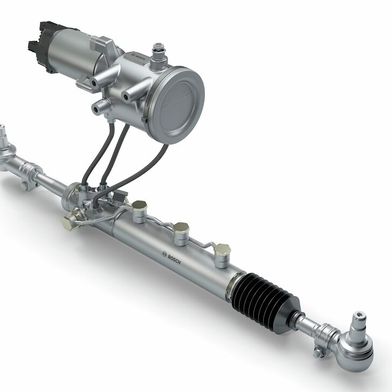 Im Bereich Lenkung zeigt Bosch neue Lösungen für aktuelle und zukünftige Nutzfahrzeuganwendungen. (Bild: Bosch)