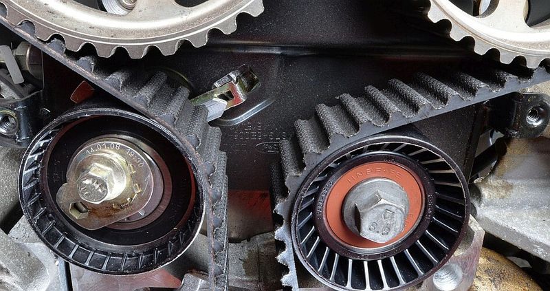 Abb. 13: ... der Spannrolle müssen fluchten. (Foto: Contitech)