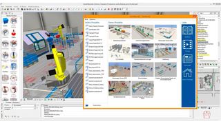 Der taraVRbuilder 2018 erhöht bereits im Startbildschirm die Produktivität durch Schnelleinstiege und Hilfsangebote. (Tarakos)