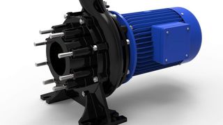 Mit der neuen zu 100 % beschichteten Pumpe herborner.F setzt die Herborner Pumpenfabrik Maßstäbe bei den Attraktionspumpen in der Schwimmbadtechnik. (Bild: Herborner Pumpenfabrik)