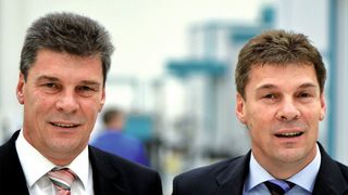 Joachim und Thomas Kleiner, Geschäftsführer und Unternehmensgründer der Kleiner GmbH in Pforzheim. (Bild: Kleiner)