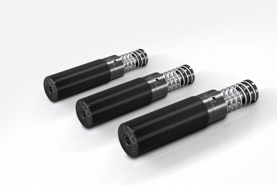 Die Magnum-Dämpfer von ACE sind als selbsteinstellende – oder wie in diesem Fall – als einstellbare Maschinenelemente mit Gewindegrößen M33, M45 sowie M64 und Hüben von 25 bis 150 Millimetern zu haben. Jetzt helfen sie bei der Erforschung des Universums in Darmstadt.(Bild:  ACE Stoßdämpfer)