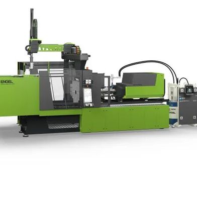 Das ist die Spritzgießmaschine, mit der Engel die LSR-Dichtungen gratfrei in einem Spezialwerkzeug produziert: Die Victory Electric 1565/220. (Bild: Engel)