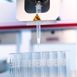 Abb. 2: Detailaufnahme der DPX-Option eines Multi-Purpose-Samplers (Gerstel-MPS)