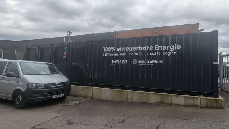 Im Rahmen des Projekts „Weller X Electrofleet“ bezieht Weller durch seine Partnerschaft mit dem Cleantech-Unternehmen Electrofleet ausschließlich erneuerbare Energie für alle Betriebe. (Bild: Mauritz – VCG)