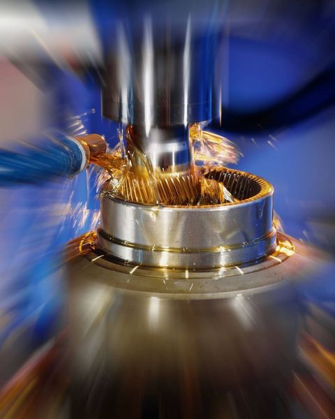 Ohne mechanisches Umrüsten ermöglichen die Maschinen der GP-Baureihe das Wälzstoßen von Innen- und Außenverzahnungen. Bild: Gleason-Pfauter (Archiv: Vogel Business Media)
