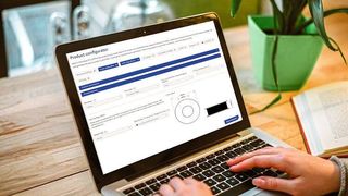Online-Konfigurator für Lotlegierungen: In mehreren Schritten werden alle gewünschten oder applikationsrelevanten Parameter abgefragt und verarbeitet. Nicht mögliche Kombinationen werden dabei automatisch ausgeschlossen. (Feinhütte)