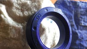 Coupée, non meulée : cette carrure en lapis-lazuli illustre la précision de la technologie UDC (Ultra Diamond Coating) sur les matières les plus fragiles. (Source : Union Tool)